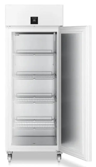 Liebherr SRPvh 8401 Perfection Laboratory Refrigerator with open door on a white background