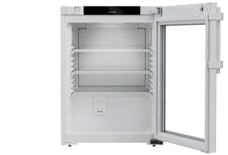 Liebherr SRTvg 1511 Performance Laboratory Refrigerator with open door on a white background