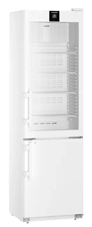 Liebherr SCFVH4032 Combination Refrigerator Freezer, 13.8 cu.ft. (284-112 L) with Glass and Steel Door
