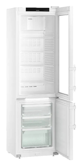 Liebherr SCFVH4032 Combination Refrigerator Freezer, 13.8 cu.ft. (284-112 L) with Glass and Steel Door