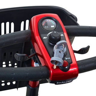 Golden LiteRider™ GL 111D, 3‑Wheel Travel Scooter, Red-5