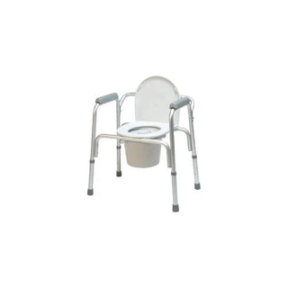 Lumex 2195A-4 Toilet Assist Commode with Back Bar 4 Pack (Case of 4) 