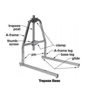 Lumex 2940B Bariatric Trapeze, Heavy-Duty Floor Stand Models