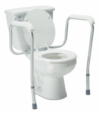 Lumex 6460A Versaframe Toilet Safety Rails Adjustable Support Frame 