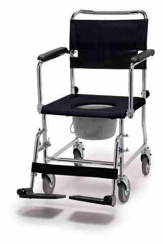 Lumex 6810A Drop Arm Versamode™ Mobile Commode Chair