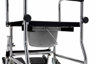 Lumex 6810A Drop Arm Versamode™ Mobile Commode Chair