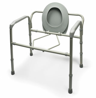Lumex  7109A-2 Bariatric Folding Commode 3-in-1 Design 