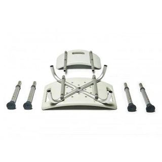 Lumex 7921KD-4 Platinum Collection Knock-Down Bath Seat with Backrest 4-Pack