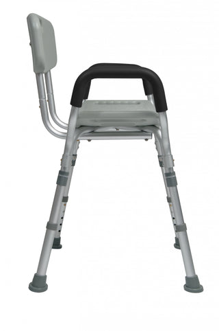 Lumex 7921RA Platinum Collection Bath Seat with Backrest & Arms Retail 3-Pack 
