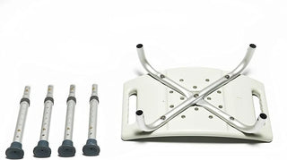 Lumex 7931KD-4 Platinum Collection Knock-Down Bath Seat without Backrest 4-Pack 