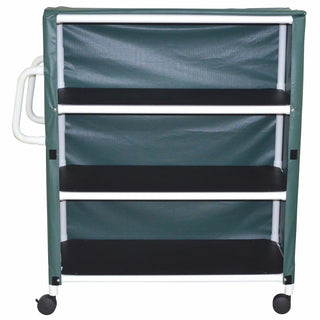 Lumex 8523 Multi-Shelf Linen Carts, Utility Carts – 2", 3" & 4" Shelf Models