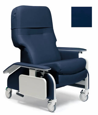 Lumex FR566DG409 Deluxe Clinical Care Recliner with Drop Arms
