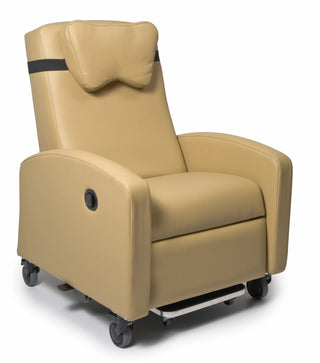 Lumex FR597G409 Ortho-Biotic™ II Recliner with Wood Cap Arm, 350 lb Capacity