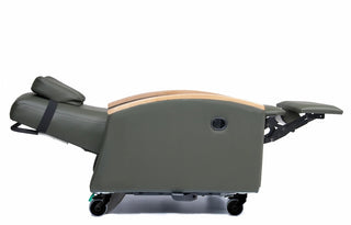 Lumex FR597G409 Ortho-Biotic™ II Recliner with Wood Cap Arm, 350 lb Capacity
