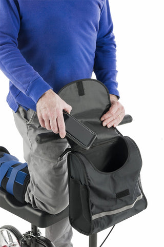 Lumex LX8000A, S8 Knee Walker, Apple Red, Black & Purple