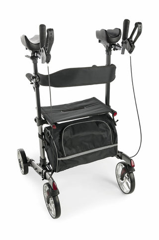 Lumex LX9000B Gaitster Forearm Rollator, Bondi Blue & Graphite