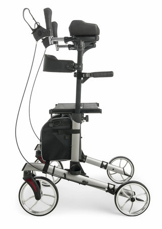 Lumex LX9000B Gaitster Forearm Rollator, Bondi Blue & Graphite