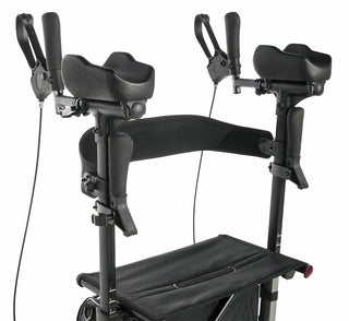 Lumex LX9000B Gaitster Forearm Rollator, Bondi Blue & Graphite