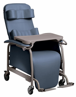 Lumex FR565G427 Preferred Care Recliner, Extra-Wide Padded Armrests