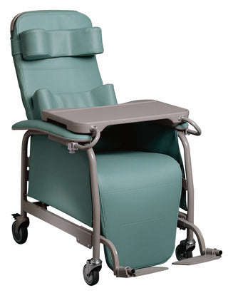 Lumex FR565G427 Preferred Care Recliner, Extra-Wide Padded Armrests