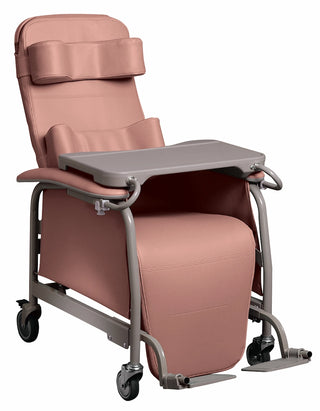Lumex FR565G427 Preferred Care Recliner, Extra-Wide Padded Armrests