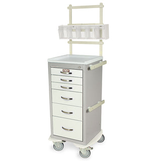 Harloff A-Series Light Narrow Anesthesia Cart - MPA1830K06+MD18-ANS