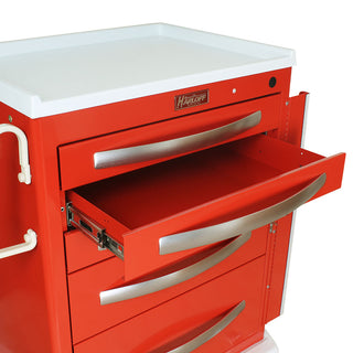 Harloff A-Series Lightweight Aluminum Crash Cart - MPA2424B05-1