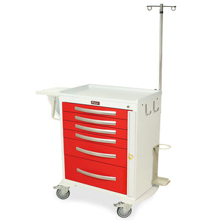 Harloff A-Series Lightweight Breakaway Crash Cart - MPA3027B06+MD30-EMG1