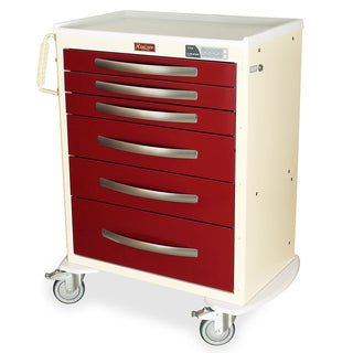 Harloff A-Series Lightweight Aluminum Anesthesia Cart - MPA3030EKC06-1