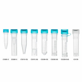MTC Bio ClearSeal™ Screw-Cap Microtubes, 0.5mL to 2.0mL, Sterile