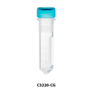 MTC Bio ClearSeal™ Screw-Cap Microtubes, 0.5mL to 2.0mL, Sterile