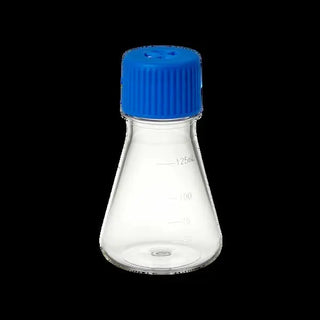 MTC Bio Erlenmeyer Shaker Flasks, 125 mL, Sterile, Vented Screw Cap