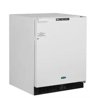 Marvel Scientific MSRE224-WS81A 24" Scientific Refrigerator, White, Solid Door, Lock