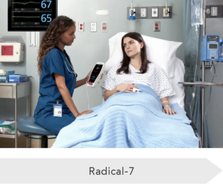 Masimo Radical-7 Medical Equipment clinical workflow integration diagram