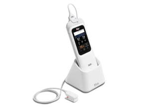 Masimo Rad-G with Temperature Medical Equipment on stand, full product view