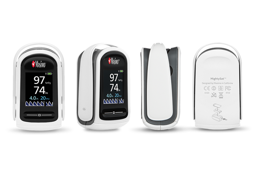 Masimo MightySat Rx Fingertip Pulse Oximeter | SET® SpO2