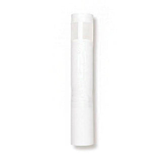 White cylindrical McKesson 821300_CS QRS Orbit Spirometer Mouthpiece  on a white background