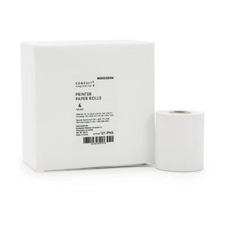 McKesson Consult™ 976924_CS Printer Paper Rolls and packaging on a white background