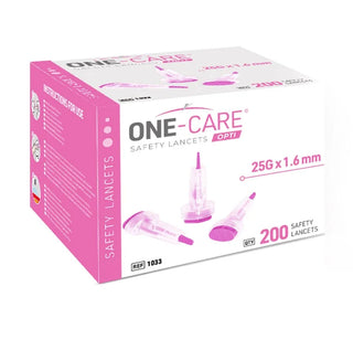 MediVena 1033 One-Care Opti Safety Lancets Top Button Activated