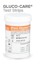 MediVena 4012  Blood Glucose Test Strips, 50/BX, 500bx/CS
