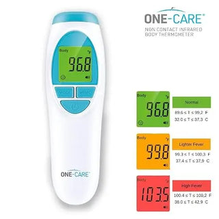 MediVena 4021  Model HTD8818A Non-Contact Infrared Thermometer, Slim, 1PCS/BX, 40BX/CS