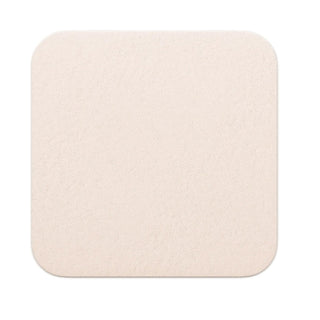 Beige Mepilex® Lite 839940_CS Thin Foam Dressing 8 X 20 In. Without Border Backing Silicone Rectangle on a white background