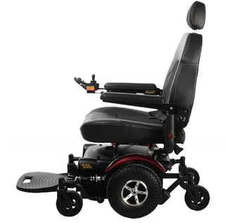 Merits P32740ARMUB VISION SUPER W/ LIFT POWER SEAT LIFT, HEAVY-DUTY, MWD, 20",22", CAPTAIN or PAN SEAT, RED