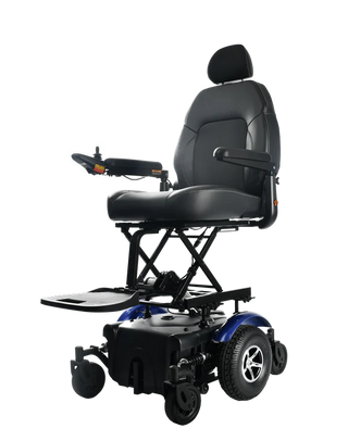 Merits P32740ARMUB VISION SUPER W/ LIFT POWER SEAT LIFT, HEAVY-DUTY, MWD, 20",22", CAPTAIN or PAN SEAT, RED