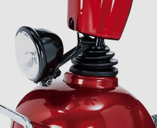 Merits S331-1ARMUB PIONEER 9 HEAVY-DUTY, 3-WHEEL, 22"x20"x22", CAPTAIN SEAT, RED