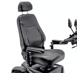 Merits S941L-SDMUB SILVERADO EXTREME HEAVY-DUTY, 4-WHEEL, 20"x20"x25", CAPTAIN SEAT, BLACK