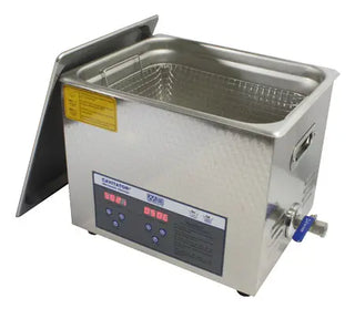 Mettler ME 10L 10 Liter (2.6 Gal) Ultrasonic Cleaner With Basket and Cover and Adjustable Heater