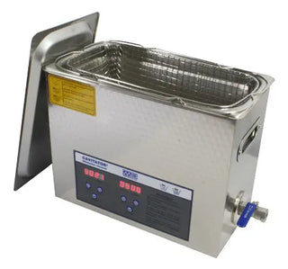 Mettler ME 6L 6 Liter (1.6 Gal) Ultrasonic Cleaner With Basket and Cover and Adjustable Heater