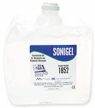 Mettler Electronics Sonigel Ultrasound Couplant Gel, 5L Bottles (4-Pack Master Case)