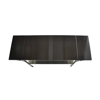 MidCentral 3-in-1 Space Saving Instrument Table with a glossy finish on a white background